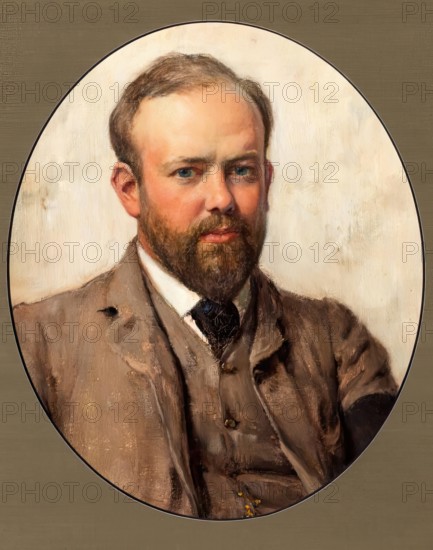 Adrian Stokes, RA, 1888. Creator: Theodore Blake Wirgman.