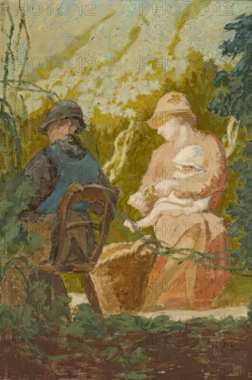 The Days Work - Hop Picking. Creator: Thérèse Lessore.