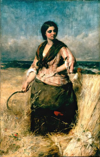 The Reaper, 1863. Creator: Thomas Faed.