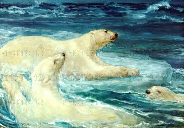 Adrift, c1905. Creator: John MacAllan Swan.