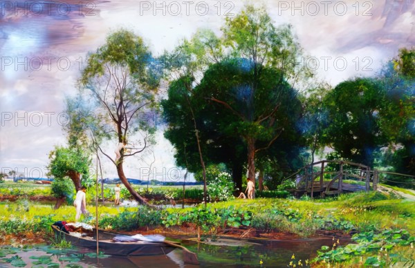 In Summertime, 1897. Creator: David Murray.