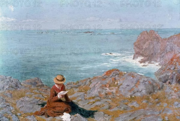 A Sunny Day in Winter, c1878. Creator: Allan James Hook.