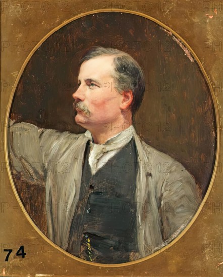 Sir Thomas Brock, RA, 1888. Creator: Theodore Blake Wirgman.