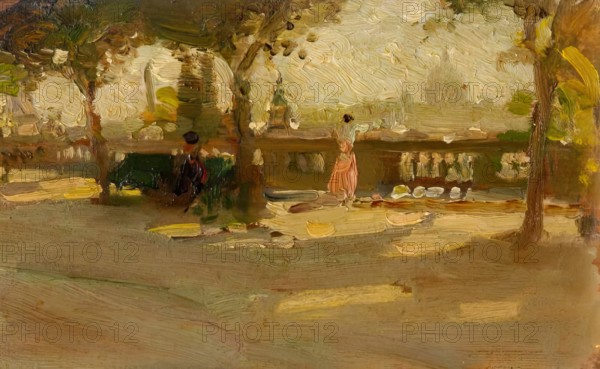 View from Pincia, 1908. Creator: Douglas Strachan.