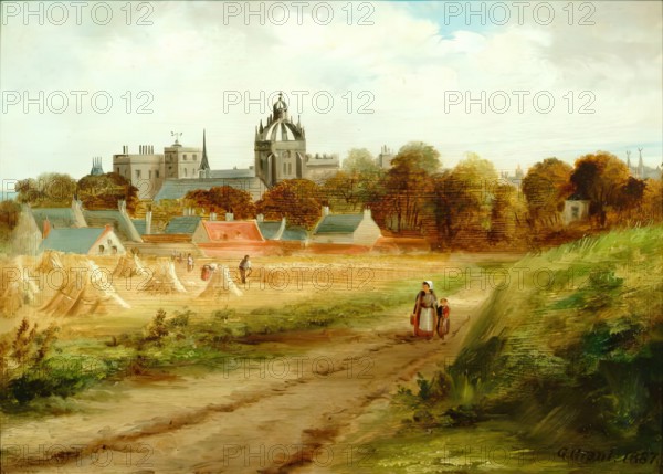 Kings College from the North, 1887. Creator: G Grant.