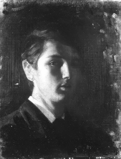 The Artist at Seventeen Years of Age, 1889. Creator: Robert Brough.