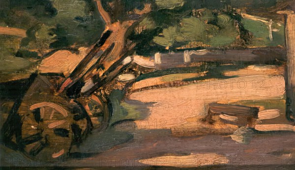 The Cart, Comrie, 1900. Creator: Samuel John Peploe.