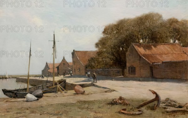 Blakeney, Norfolk, c1880s. Creator: Archibald David Reid.