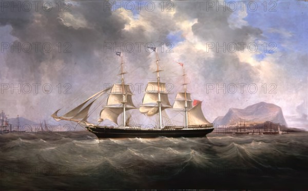 The Ship John Duthie, c1864. Creator: Arthur Smith.