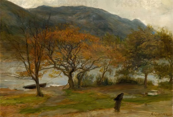 At St Fillans, 1873. Creator: Hugh Cameron.
