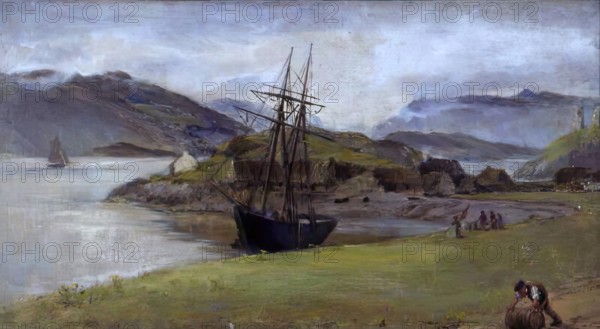 At Kyleakin, Isle of Skye, 1881. Creator: James Clarke Hook.