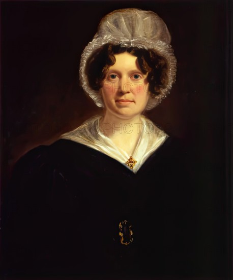 Mrs Jean Chalmers, c1840. Creator: John Phillip.