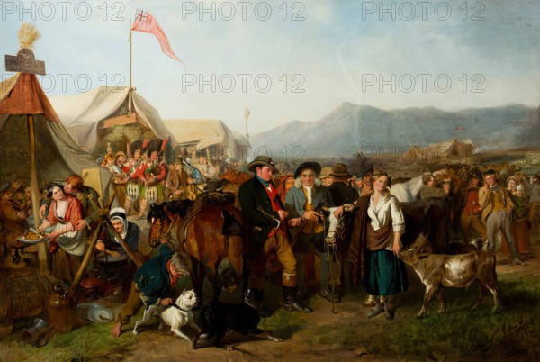 A Scotch Fair, 1848. Creator: John Phillip.