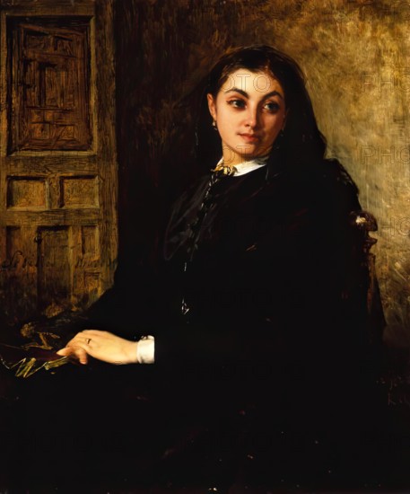 Dolores, A Spanish Widow, 1862. Creator: John Phillip.