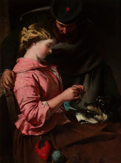 O Nannie, Wilt Thou Gang Wi'me, 1859. Creator: John Phillip.