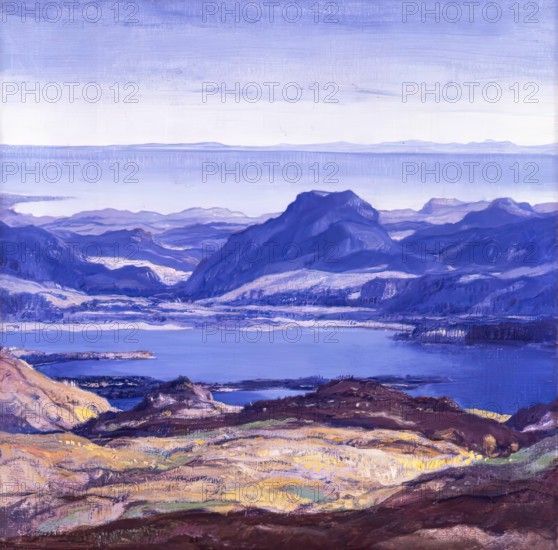 Loch Maree, 1900-1924. Creator: David Young Cameron.