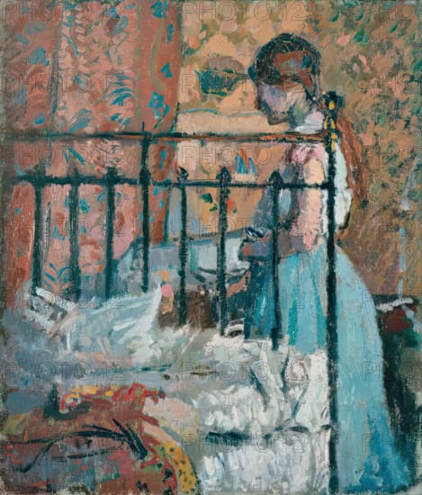 The Blue Petticoat, c1912. Creator: Spencer Gore.