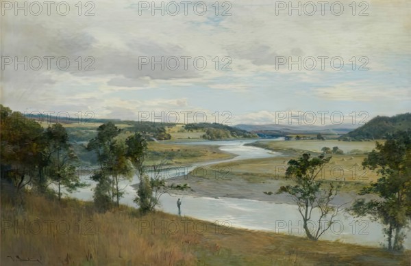 On The Dee, Ardo, 1900-1924. Creator: Thomas Bunting.