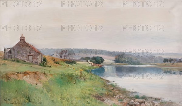 The Dee Near Aberdeen, c1870-1928. Creator: Thomas Bunting.