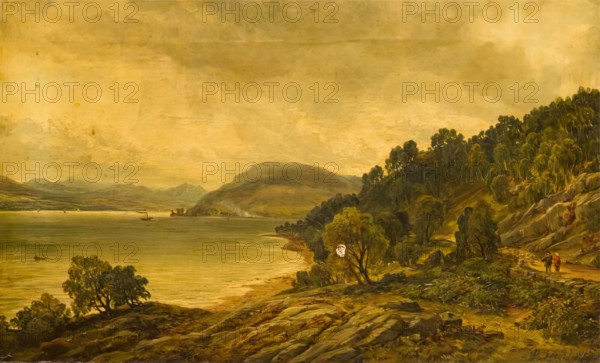 Loch Ness, 1867. Creator: Arthur Perigal the Younger.