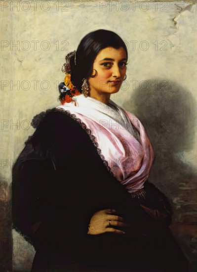 La Perla de Triana, 1852. Creator: John Phillip.