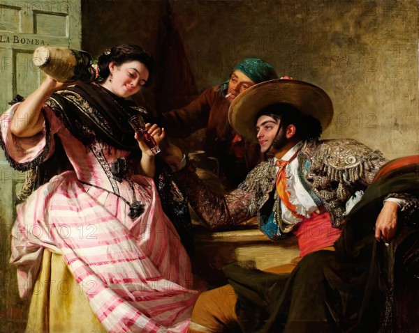 La Bomba, 1863. Creator: John Phillip.