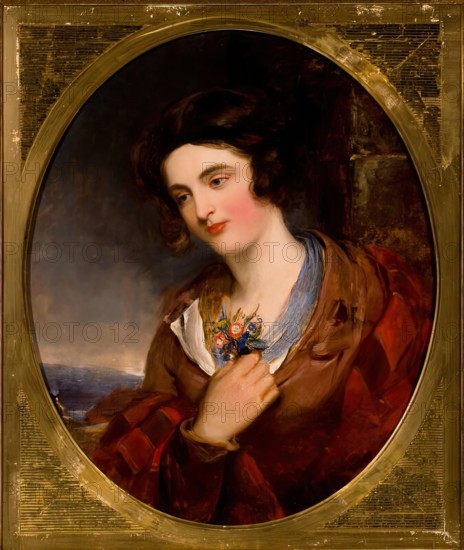 Highland Lassie, c1840s. Creator: John Phillip.