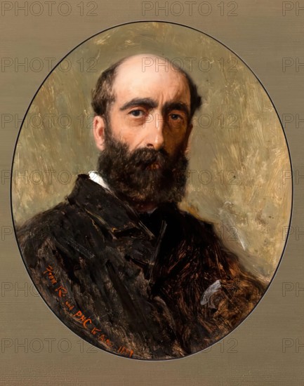 Philip H. Calderon RA, 1881. Creator: George Reid.