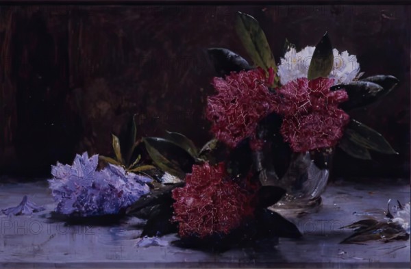 Rhododendrons, 1875-1899. Creator: George Reid.