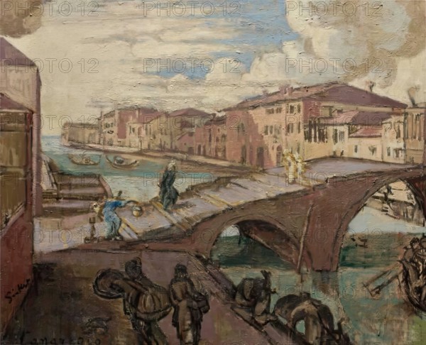 Il Cannaregio, c1935. Creator: Walter Richard Sickert.