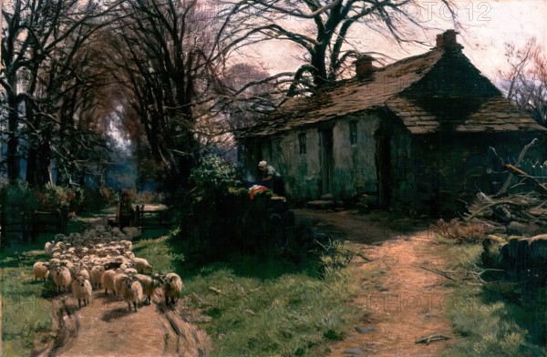 Entrance To Gleneagles, 1878. Creator: David Farquharson.