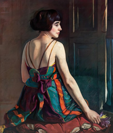 Cecile, 1922. Creator: Eric Harald Macbeth Robertson.