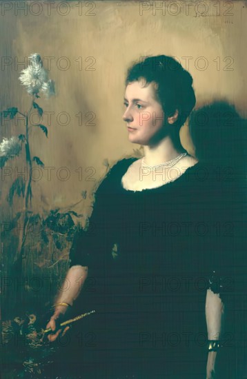 Mary Livesey Forbes, 1884. Creator: James Cadenhead.
