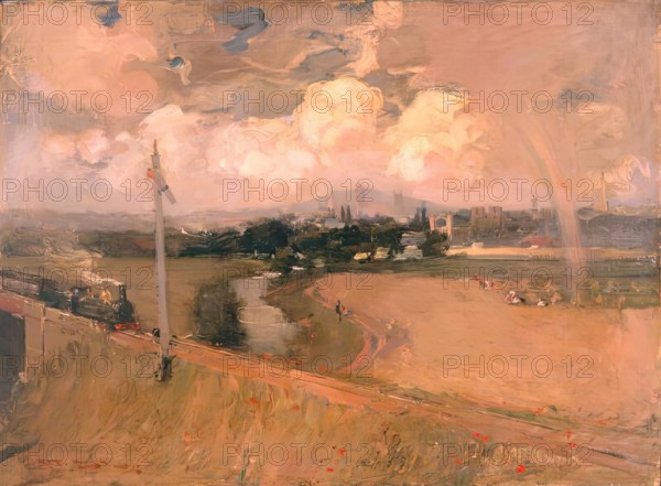 View of Elgin, c1894. Creator: Robert Brough.