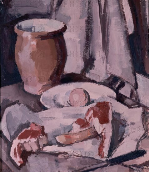 Chops, 1925-1930. Creator: Samuel John Peploe.