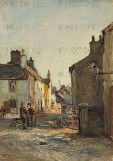 East Coast Street Scene, c1880s. Creator: James Lawton Wingate.