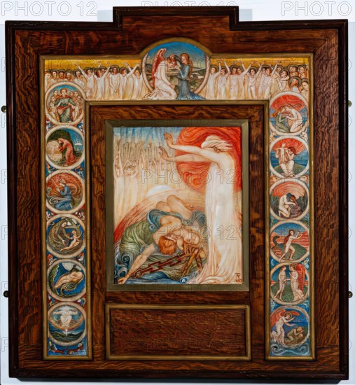 The New Creation - Awakening, 1887. Creator: Phoebe Anna Traquair.