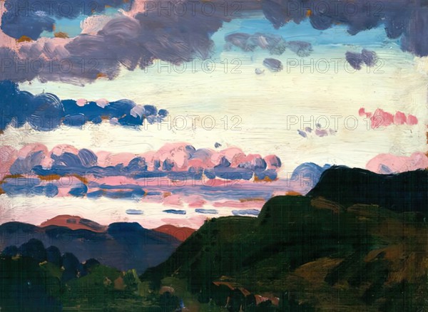 The Spurs of Arenig, 1912. Creator: James Dickson Innes.