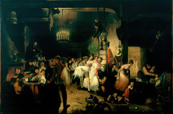 Christmas Eve, c1820-1840s. Creator: William Allan.