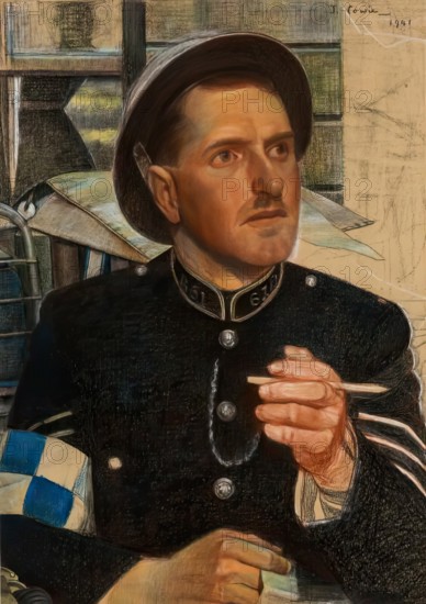 A Scottish Policeman, 1941. Creator: James Cowie.