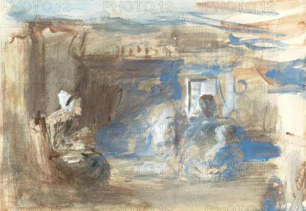 Study for "The Legend", 1864-1878. Creator: George Paul Chalmers.