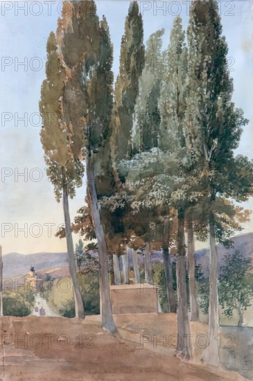 Near Porta Pinti, Florence, 1824. Creator: James William Giles.