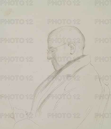 Man Wearing Spectacles, c1840s. Creator: John Phillip.