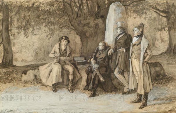 The Duel (from St Ronans Well), 1875-1899. Creator: Robert Macbeth Walker.