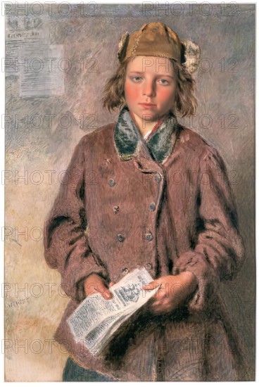 The Ballad Singer, 1841. Creator: William Henry Hunt.