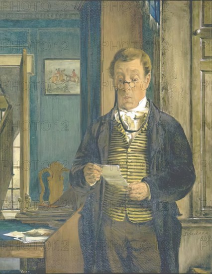 The Tenant's Reply, 1869. Creator: Erskine Nicol.