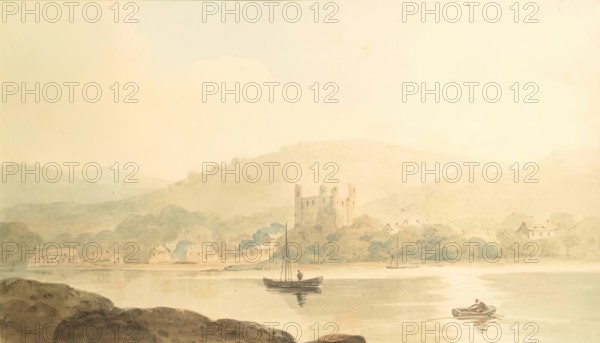 Eridge Castle, c1820s. Creator: John Varley I.