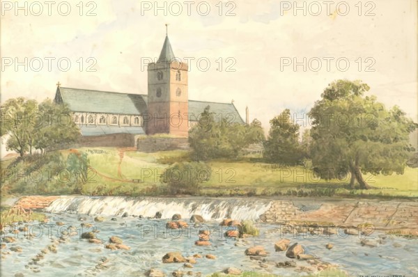 Dunblane Cathedral, 1890. Creator: George Washington Wilson.