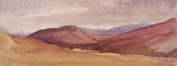 Highland Landscape, c1840s. Creator: John Phillip.