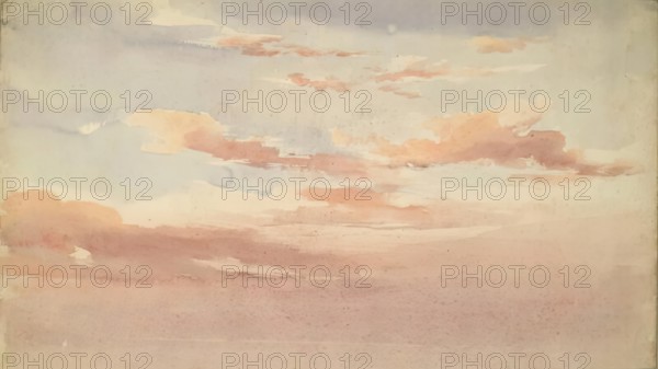 Study of Clouds,  c1840s. Creator: John Phillip.